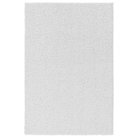 Garland Rug Southpointe Shag White Indoor Area Rug, 4' x 6'