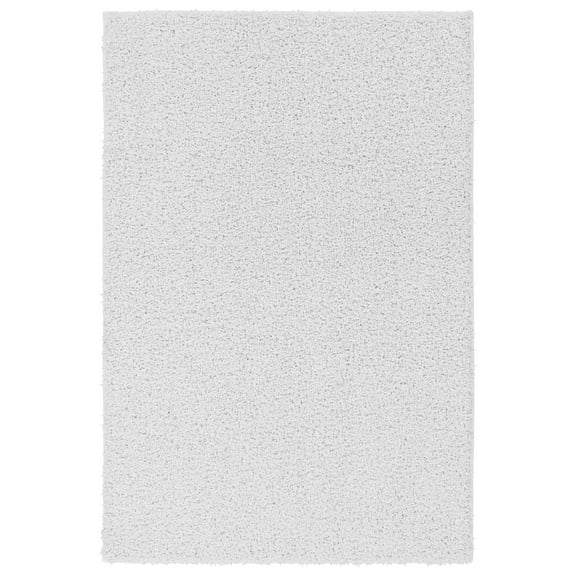 Garland Rug Southpointe Shag White Indoor Area Rug, 4' x 6'