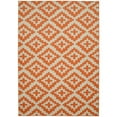 thumbnail image 1 of Garland Rug Southwest Polypropylene Orange/Ivory Indoor Area Rug, 5' x 7', 1 of 5