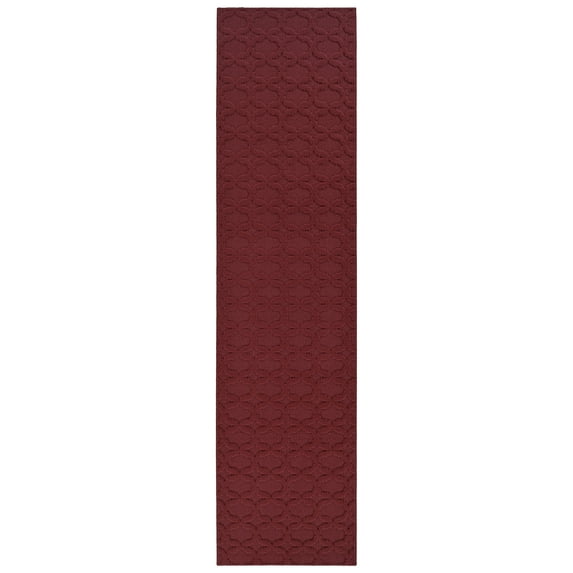 Garland Rug Sparta Chili Red Indoor Runner Rug, 3' x 12'