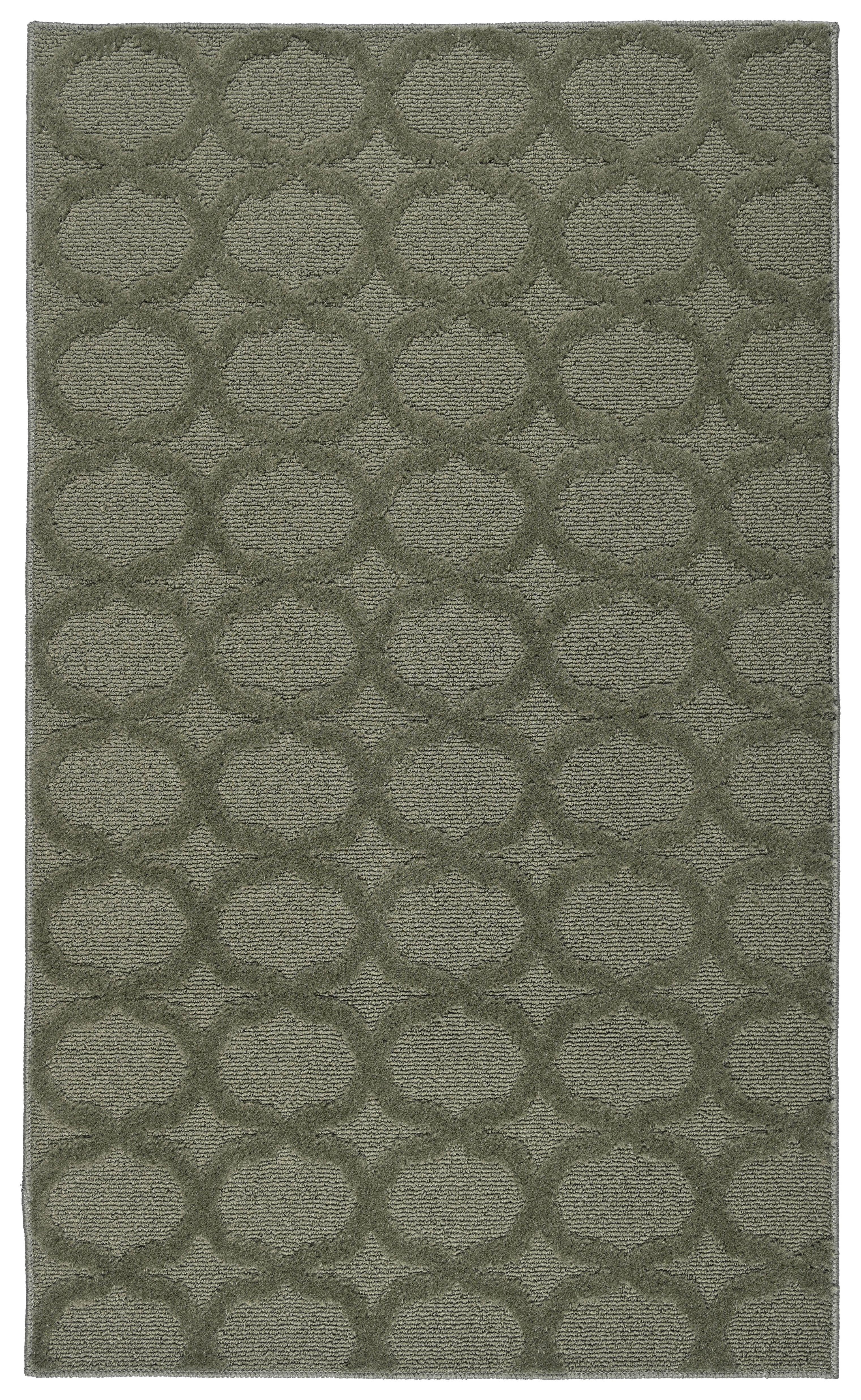 Sparta Sage Tufted Non-Slip 3' x 5' Area Rug
