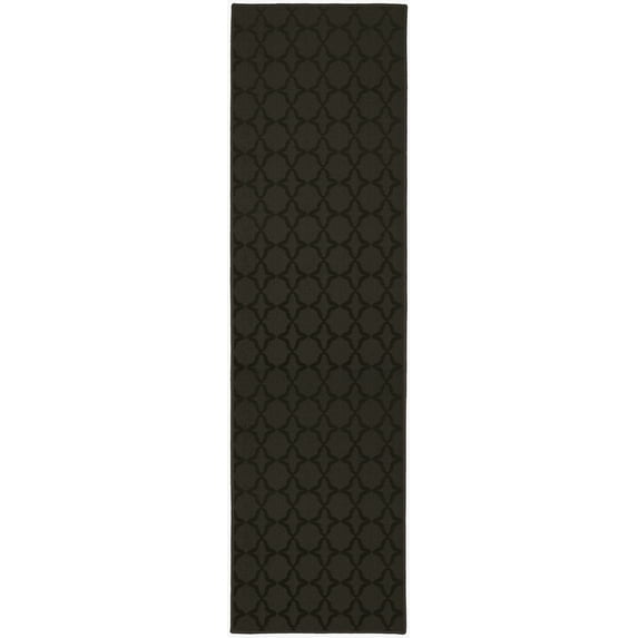Garland Rug Sparta Mocha Indoor Runner Rug, 3' x 8'
