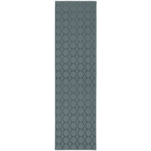 Garland Rug Sparta Sea Foam Indoor Runner Rug, 3' x 8'