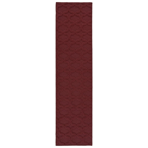 Garland Rug Sparta Chili Red Indoor Runner Rug, 2' x 8'