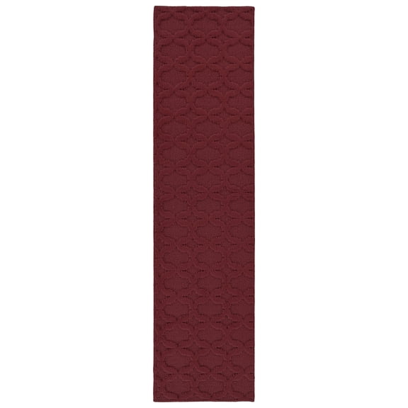 Garland Rug Sparta Chili Red Indoor Runner Rug, 2' x 8'