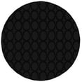 thumbnail image 1 of Garland Rug Sparta Black Round Indoor Area Rug, 5' x 5', 1 of 6