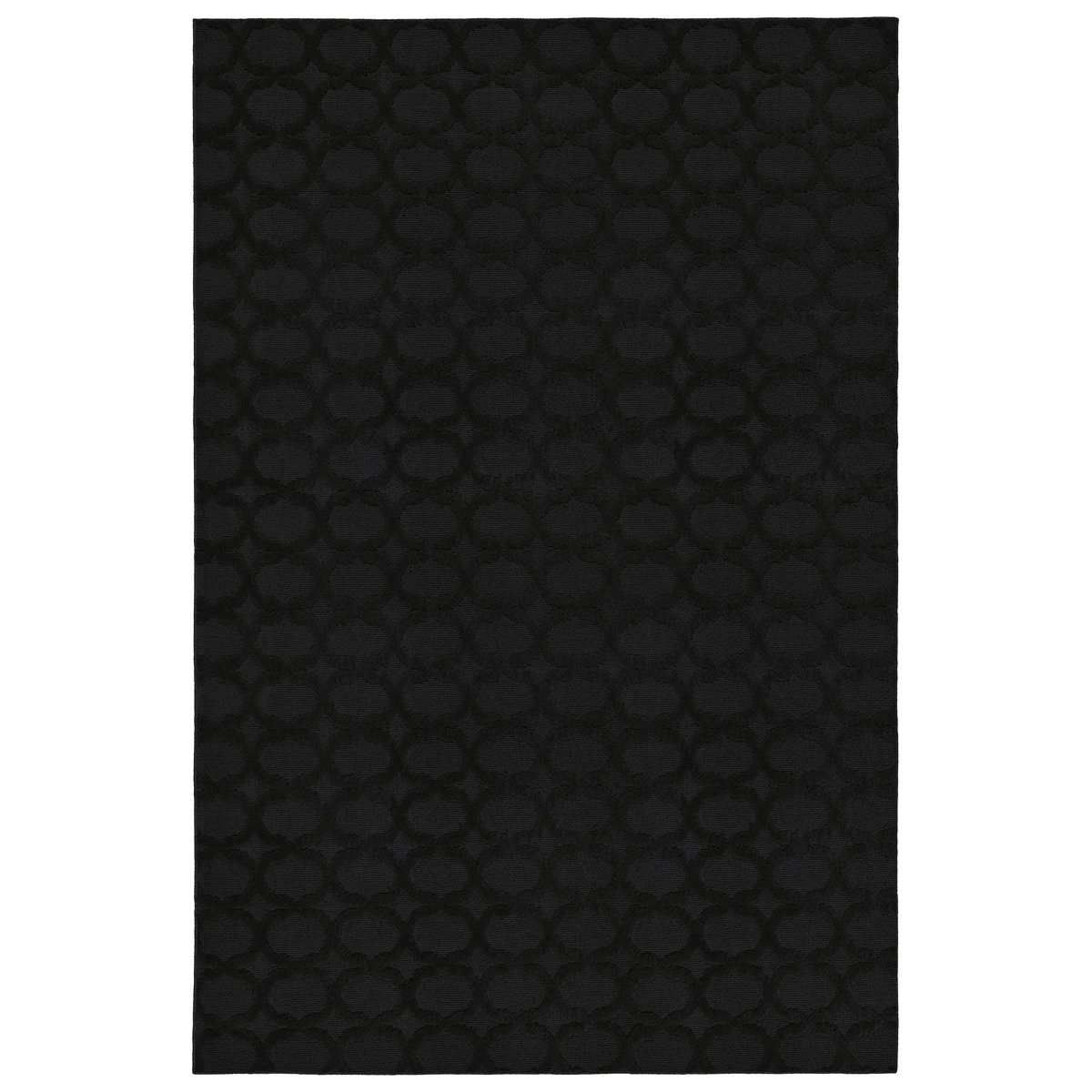 Garland Rug Sparta Black Square Indoor Area Rug, 12' x 12'