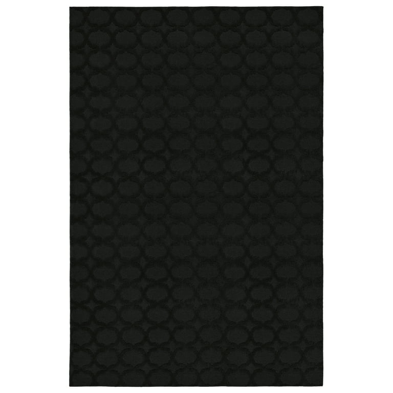 Garland Sparta 9 x 12 Black Indoor Trellis Area Rug Garland Sparta 9 x 12 Black Indoor Trellis Area Rug