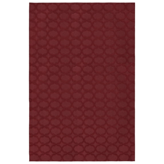 Garland Rug Sparta Chili Red Indoor Area Rug, 7'6" x 9'6"