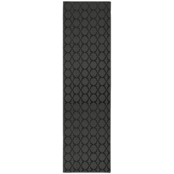 Garland Rug Sparta Cinder Gray Indoor Runner Rug, 2' x 8'