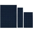 thumbnail image 1 of Garland Rug Sparta Indoor Rug Set, 3 Piece Set (2'x5',3'x4', 5'x7') Navy, 1 of 7
