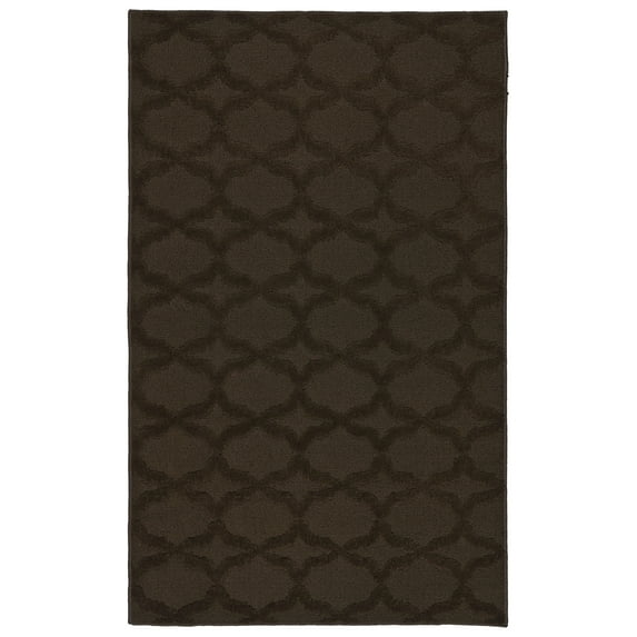 Garland Rug Sparta Mocha Indoor Area Rug, 4' x 6'