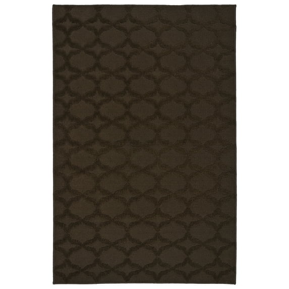Garland Rug Sparta Mocha Indoor Area Rug, 5' x 8'