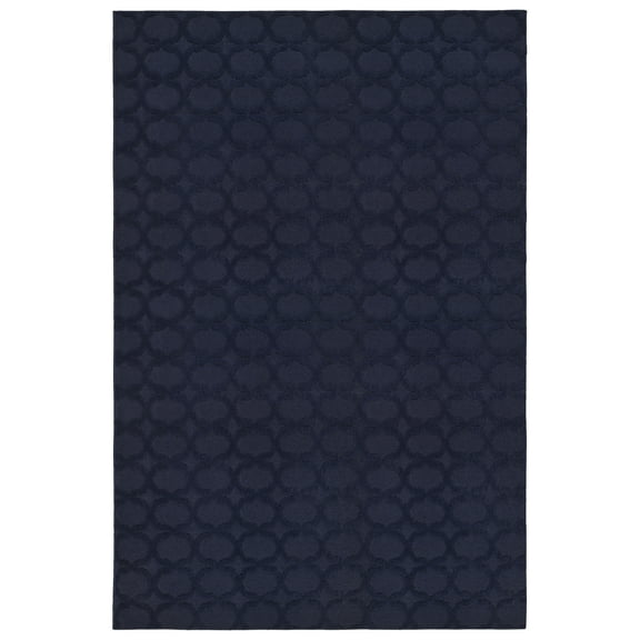 Garland Rug Sparta Navy Indoor Area Rug, 8' x 10'