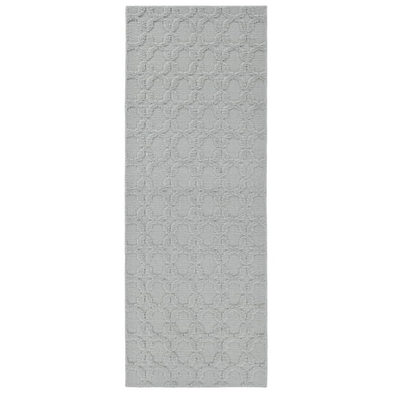 Garland Rug Sparta Silver Indoor Runner Rug, 2' x 8'