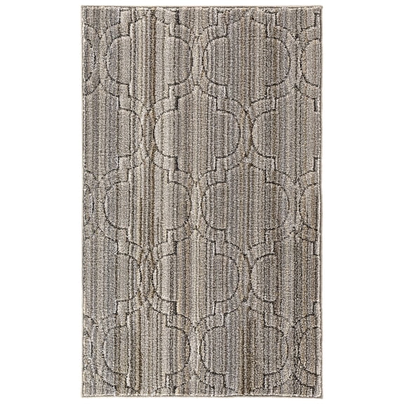 Garland Rug Studio Plush Silhouette Earth Tone Indoor Area Rug, 3' x 5'