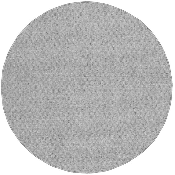 Garland Rug Town Square 7 Ft. 6 In. Round Area Rug Silver