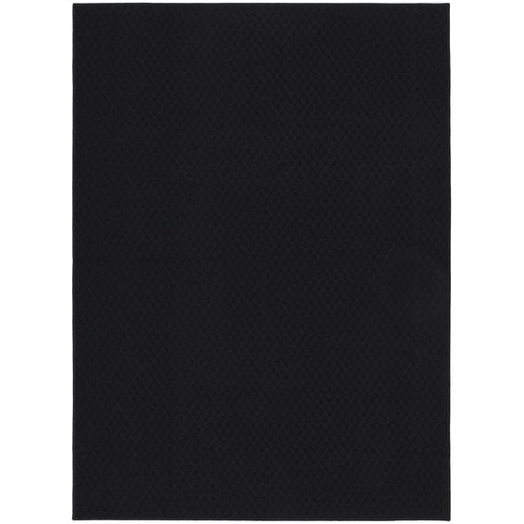 Garland Rug Town Square 7 Ft. 6 In. x 9 Ft. 6 In. Large Area Rug Black