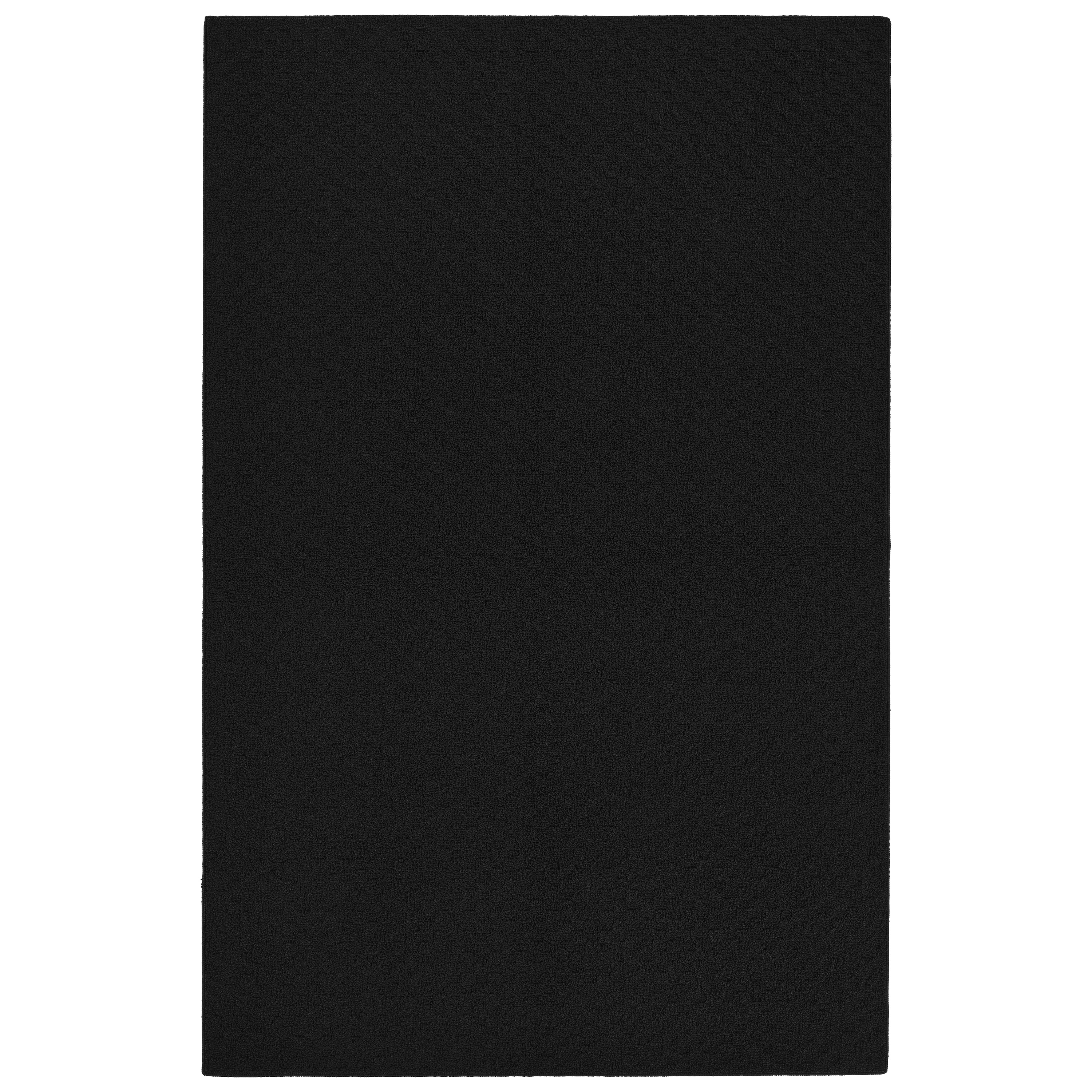 Garland Rug Town Square 7 Ft 6 In X 9 Ft 6 In Large Area Rug Black Garland Rug Town Square 7 Ft 6 In X 9 Ft 6 In Large Area Rug Black