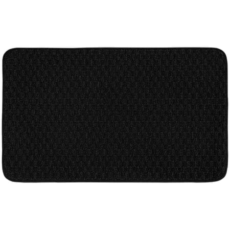 Garland Rug Town Square Black Indoor Kitchen Rug, 24" x 40"