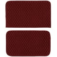 thumbnail image 1 of Garland Rug Town Square Chili Red Kitchen Rug Set, 2 Piece Sliced Set (18"x28" Sliced, and 18"x28"), 1 of 5