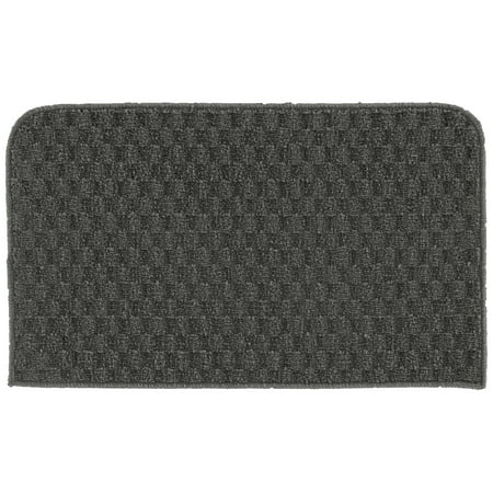 Garland Rug Town Square Cinder Gray Indoor Kitchen Rug, 18" x 30"