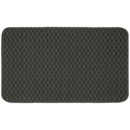 Garland Rug Town Square Cinder Gray Indoor Kitchen Rug, 24" x 40"