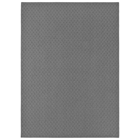 Garland Rug Town Square Cinder Gray Square Indoor Area Rug, 12' x 12'