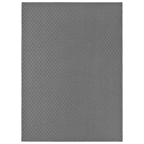 Garland Rug Town Square Cinder Gray Square Indoor Area Rug, 12' x 12'