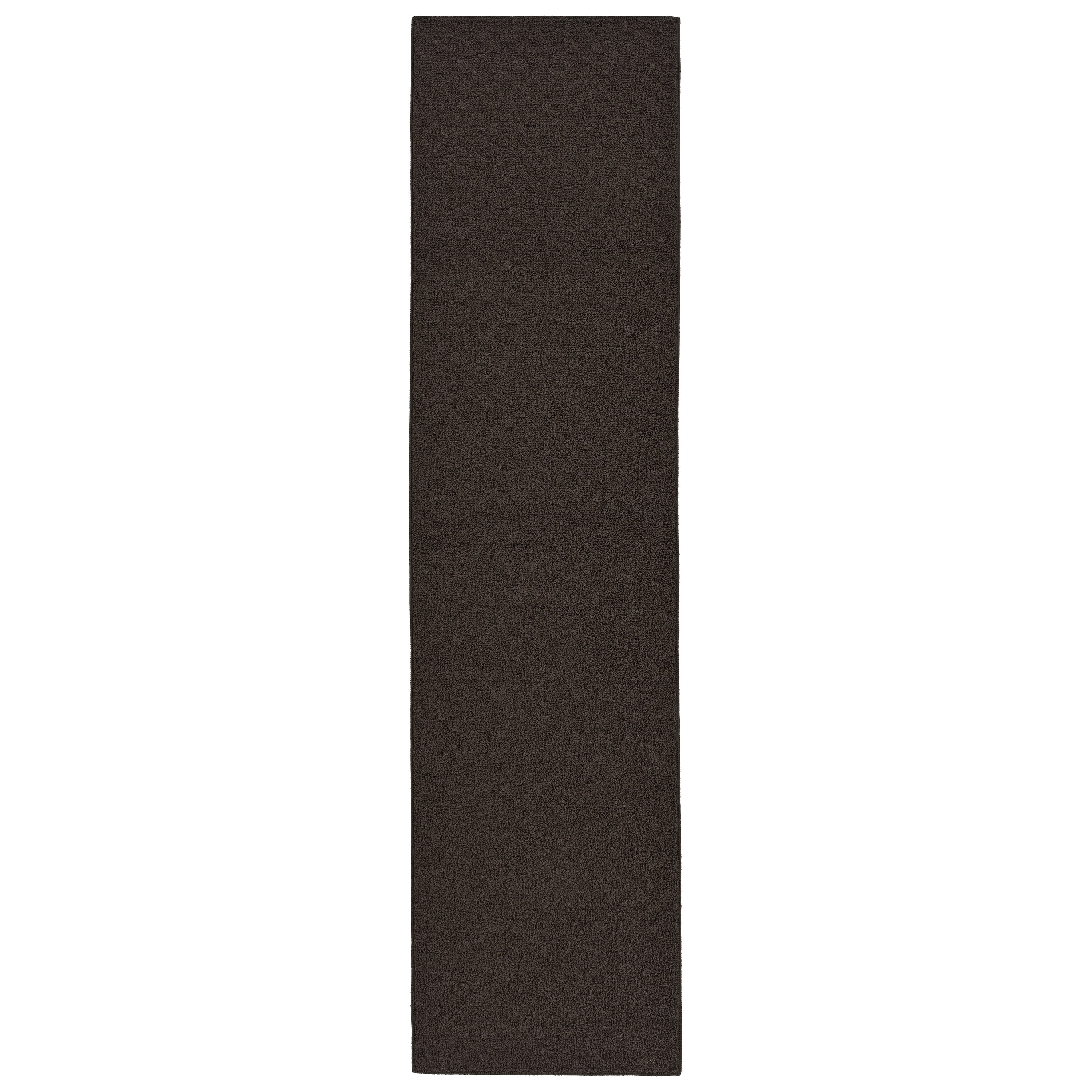 Garland Rug Town Square Polypropylene Mocha Indoor Runner Rug, 2' x 8'