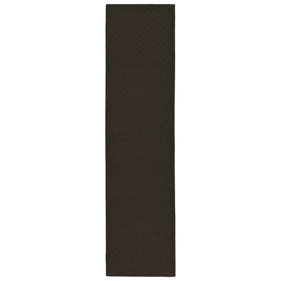 Garland Rug Town Square Polypropylene Mocha Indoor Runner Rug, 2' x 8'