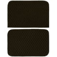 thumbnail image 1 of Garland Rug Town Square Mocha Kitchen Rug Set, 2 Piece Sliced Set (18"x28" Sliced, and 18"x28"), 1 of 5