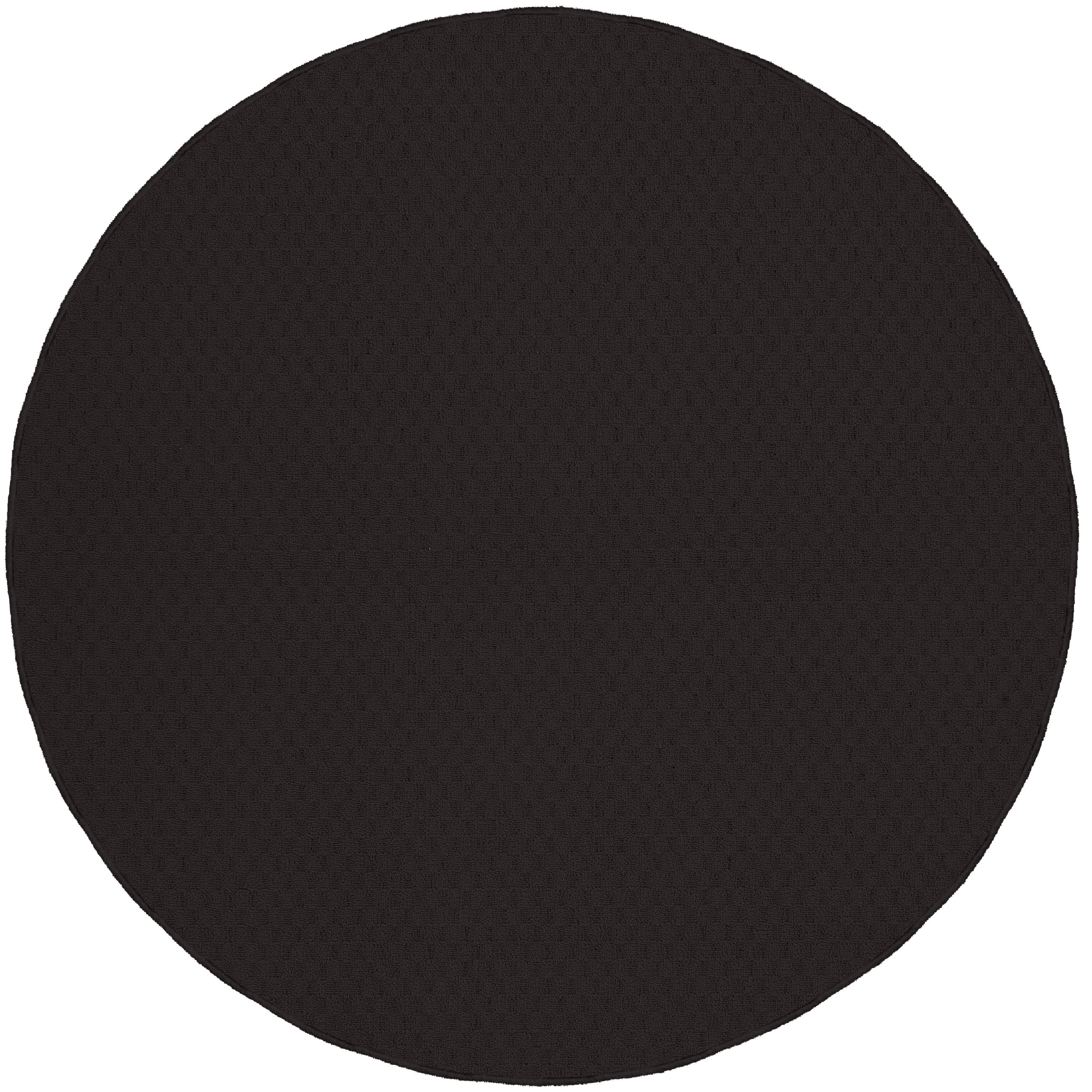 Garland Rug Town Square Mocha Round Indoor Area Rug, 5' x 5'