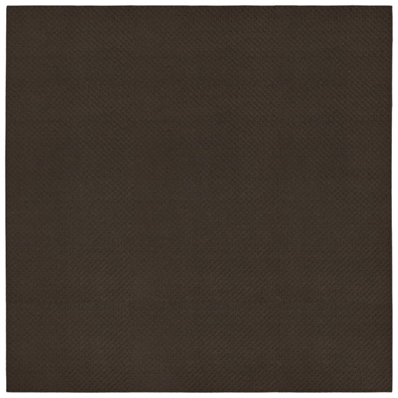 Garland Rug Town Square Mocha Square Indoor Area Rug, 12' x 12'
