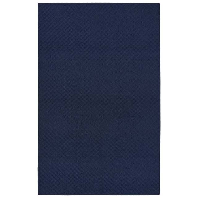 Garland Rug Town Square Navy Indoor Area Rug, 5' x 8'