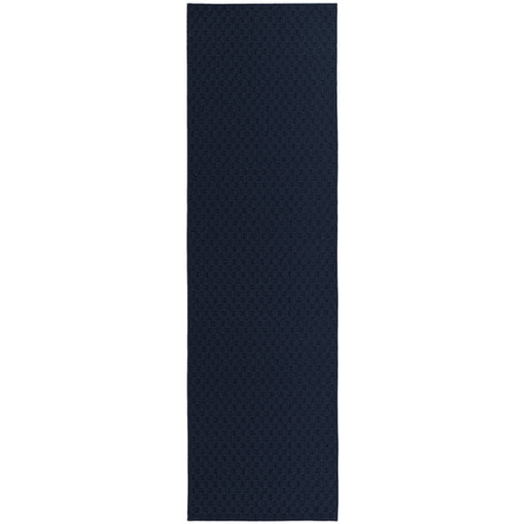 Garland Rug Town Square Navy Indoor Runner Rug, 2' x 12'