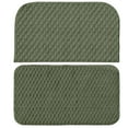 thumbnail image 1 of Garland Rug Town Square Polypropylene Sage Kitchen Rug Set, 2 Piece Sliced Set (18"x28" Sliced, and 18"x28"), 1 of 3