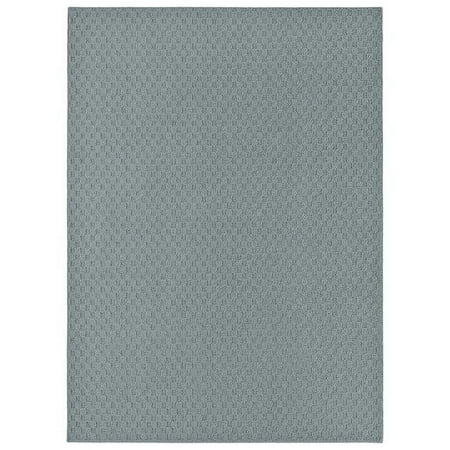 Garland Rug Town Square Sea Foam Indoor Area Rug, 5' x 7'