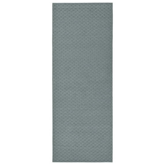 Garland Rug Town Square Sea Foam Indoor Runner Rug, 3' x 8'