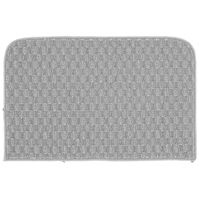 Garland Rug Town Square Silver Indoor Kitchen Rug, 18" x 30"