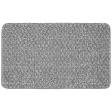 Garland Rug Town Square Silver Indoor Kitchen Rug, 24" x 40"