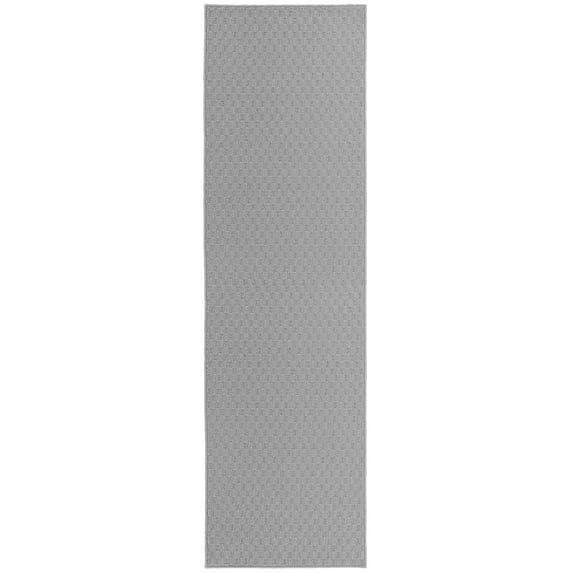 Garland Rug Town Square Silver Indoor Runner Rug, 3' x 8'
