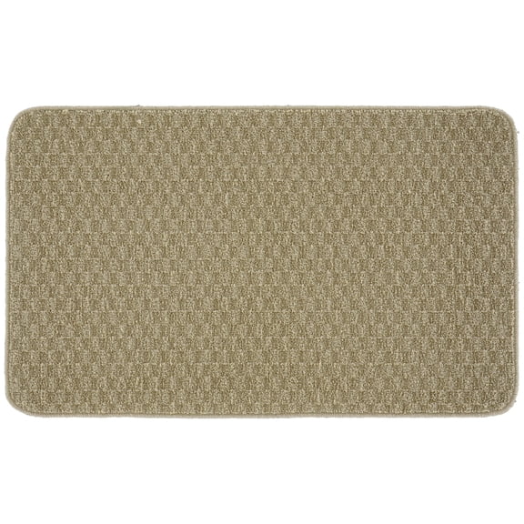 Garland Rug Town Square Tan Indoor Kitchen Rug, 24" x 40"