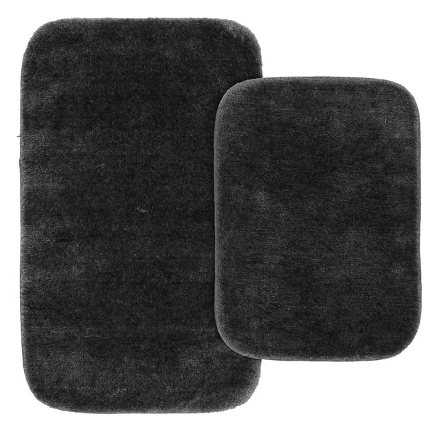 Garland Rug Traditional Washable Bath Rug Set, 2 Piece Set (17"x24