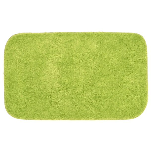 Garland Rug Traditional 24 in. x 40 in. Plush Nylon Washable Bath Rug