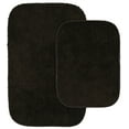 thumbnail image 1 of Garland Rug Traditional Washable Bath Rug Set, 2 Piece Set (17"x24" Bath Rug, & 21"x34" Bath Rug) Chocolate, 1 of 7