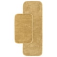 thumbnail image 1 of Garland Rug Traditional Washable Bath Rug Set, 2-Piece Set (21"x34" Bath Rug, & 22"x60" Runner) Linen, 1 of 8