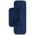 thumbnail image 1 of Garland Rug Traditional Washable Bath Rug Set, 2-Piece Set (21"x34" Bath Rug, & 22"x60" Runner) Navy, 1 of 8
