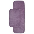 thumbnail image 1 of Garland Rug Traditional Washable Bath Rug Set, 2-Piece Set (21"x34" Bath Rug, & 22"x60" Runner) Purple, 1 of 7