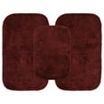thumbnail image 1 of Garland Rug Traditional Washable Bath Rug Set, 3-Piece Set (17"x24" Bath Rug and Two 21"x34" Bath Rugs) Chili Red, 1 of 8